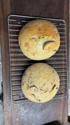 Loaf baked by Frances E.