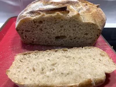 Loaf baked by John